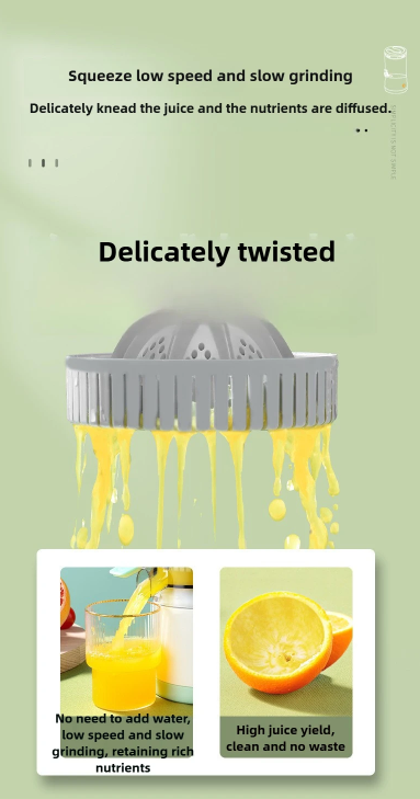 New Electric juicer, slow juicer, cordless juicer, fruit blender, rechargeable juicer